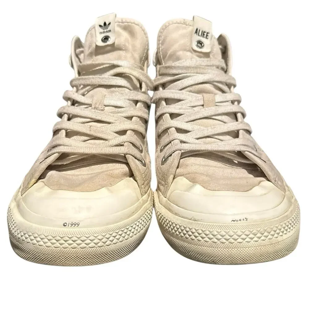 Adidas Alife X Nizza High A Way  Of Life US Size 11.5 Cloud Beige Sneakers